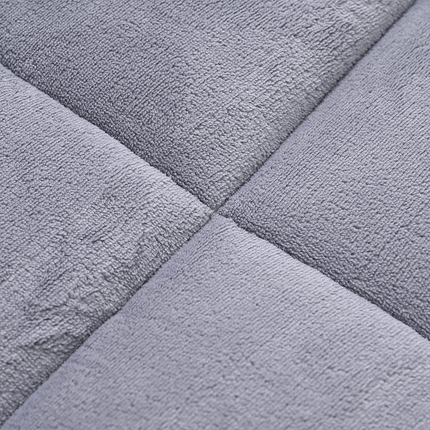 Super Soft Teddy Fleece Hush Haven 6 Piece Comforter Set Includes 2 Taffeta Jacquard Pillowcases and 2 Crystal Velvet Pillowcases Fitted Sheet