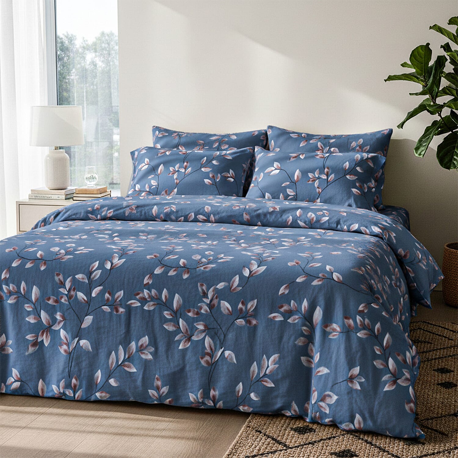 Hush Haven Flower Duvet Cover 