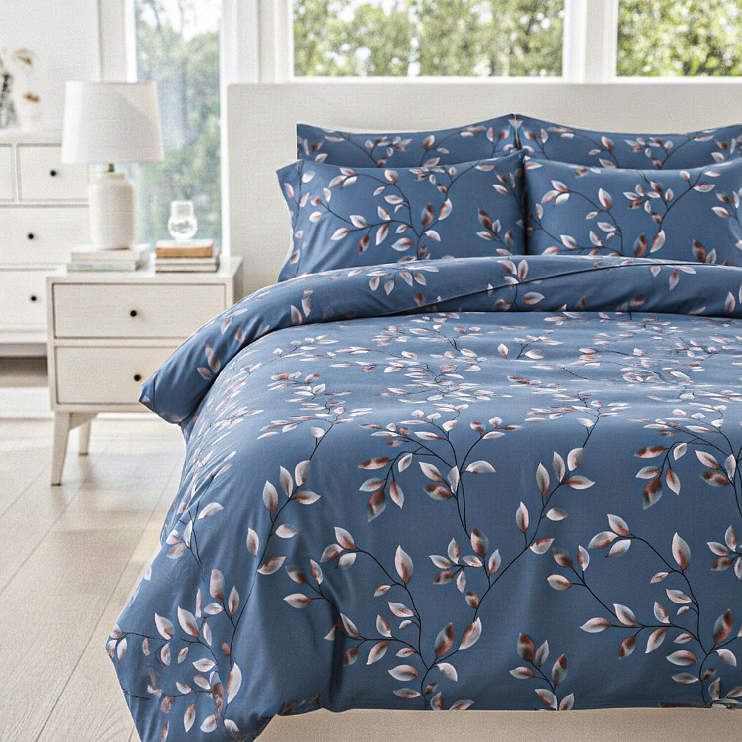 Hush Haven Flower Duvet Cover 