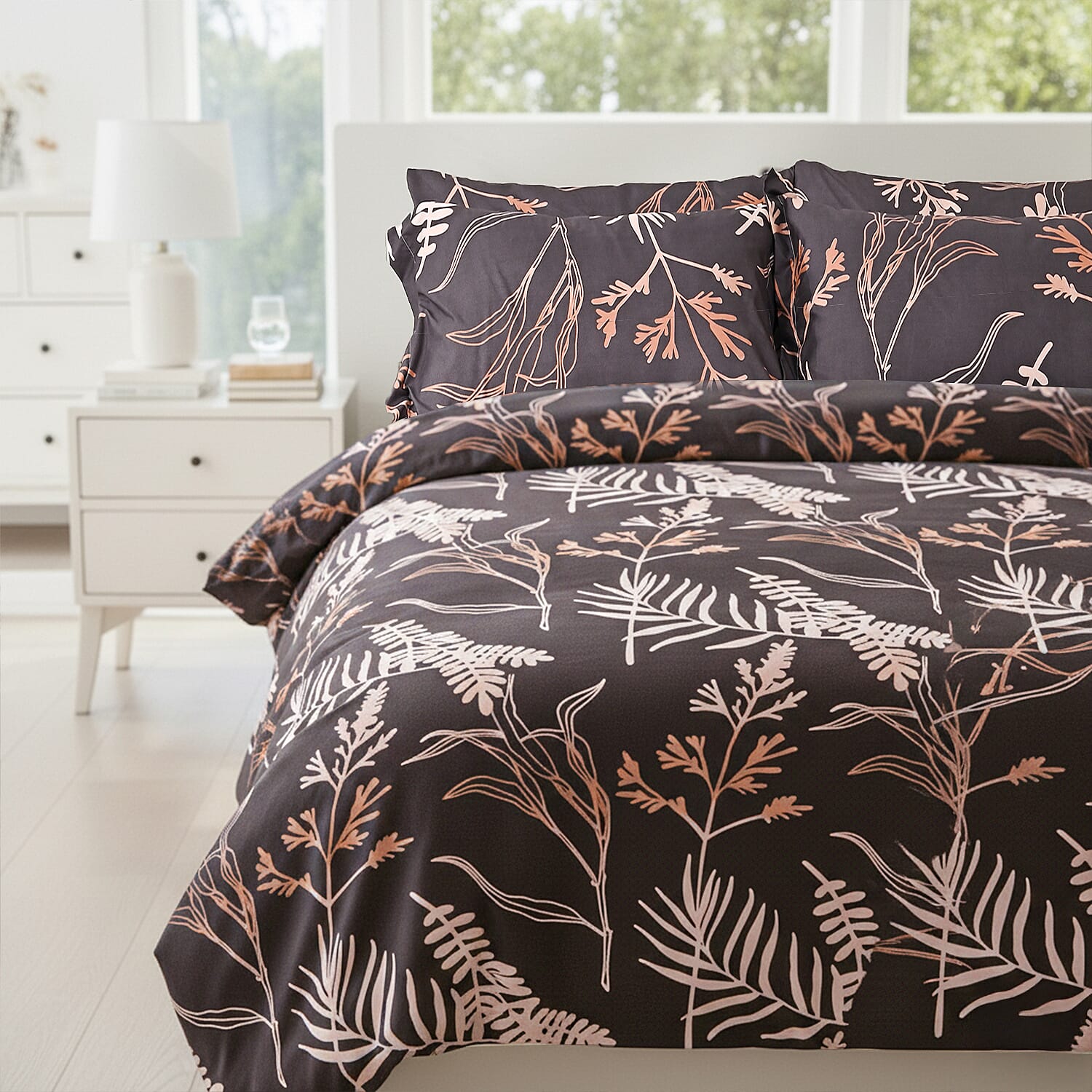 Hush Haven Flower Duvet Cover 