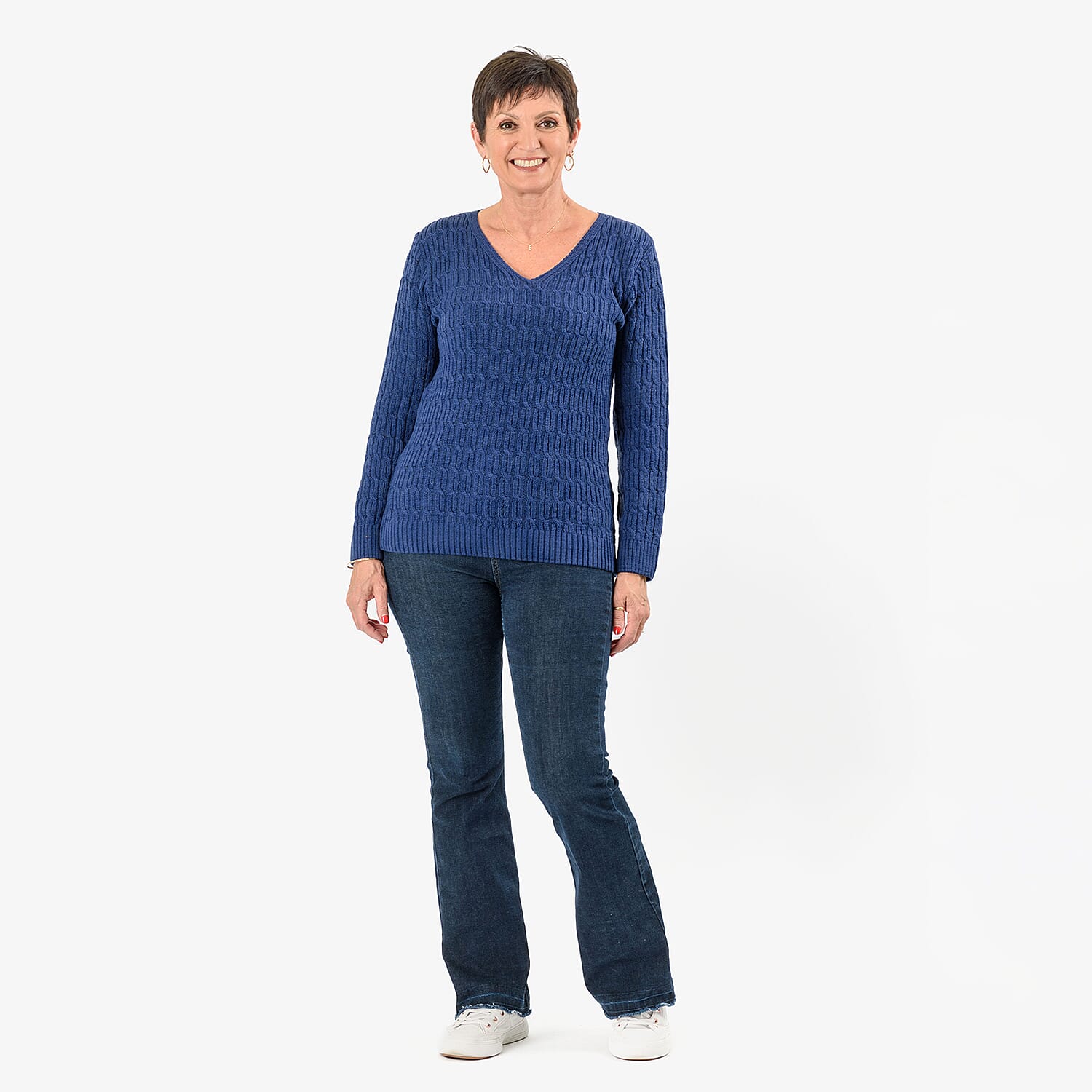 Sugar Crisp Acrylic Knitted Jumper 