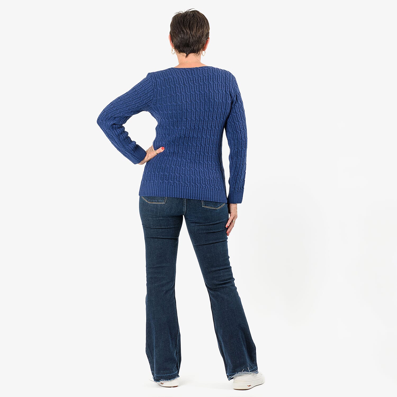 Sugar Crisp Acrylic Knitted Jumper 