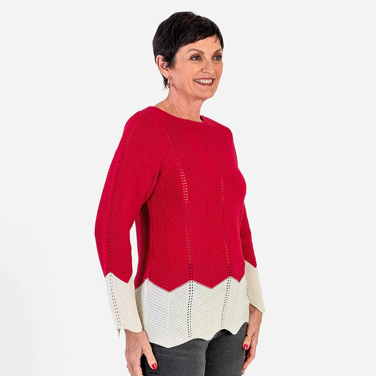 Sugar Crisp Acrylic Jumper