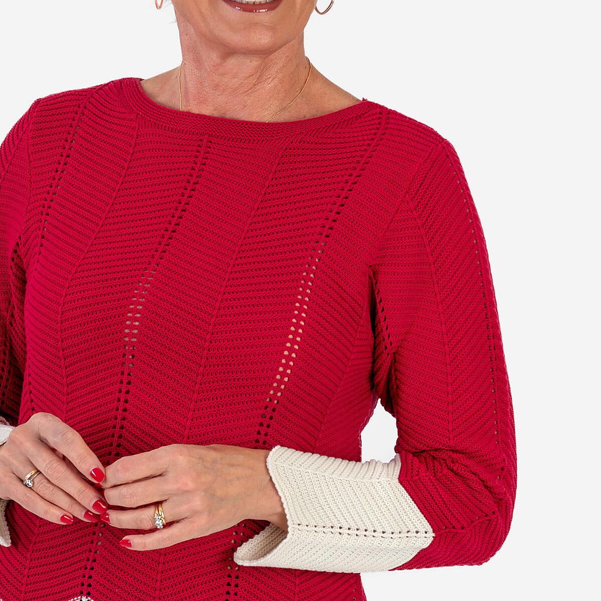 Sugar Crisp Acrylic Jumper