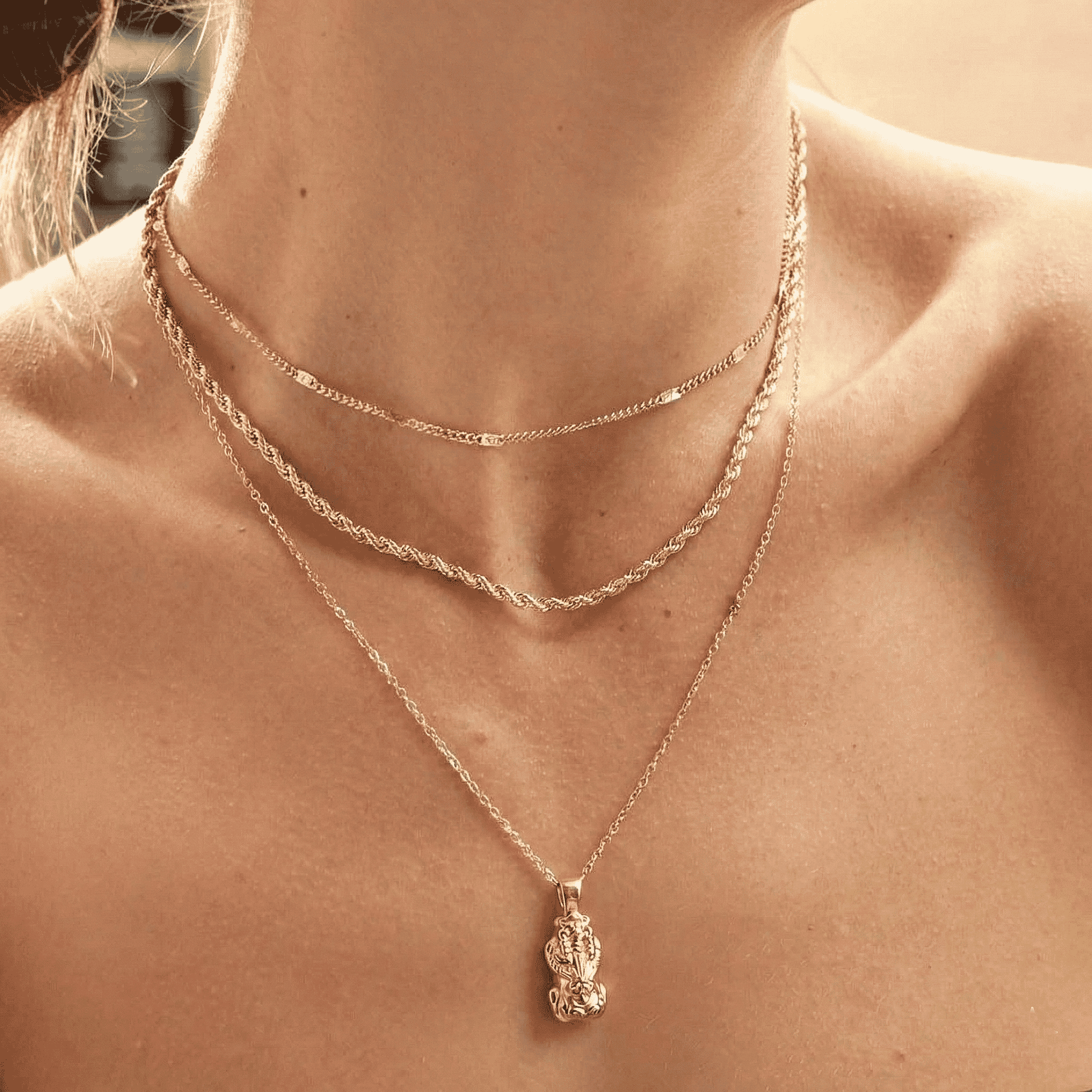 24K Yellow Gold (99.99 Purity) Pixiu Pendant