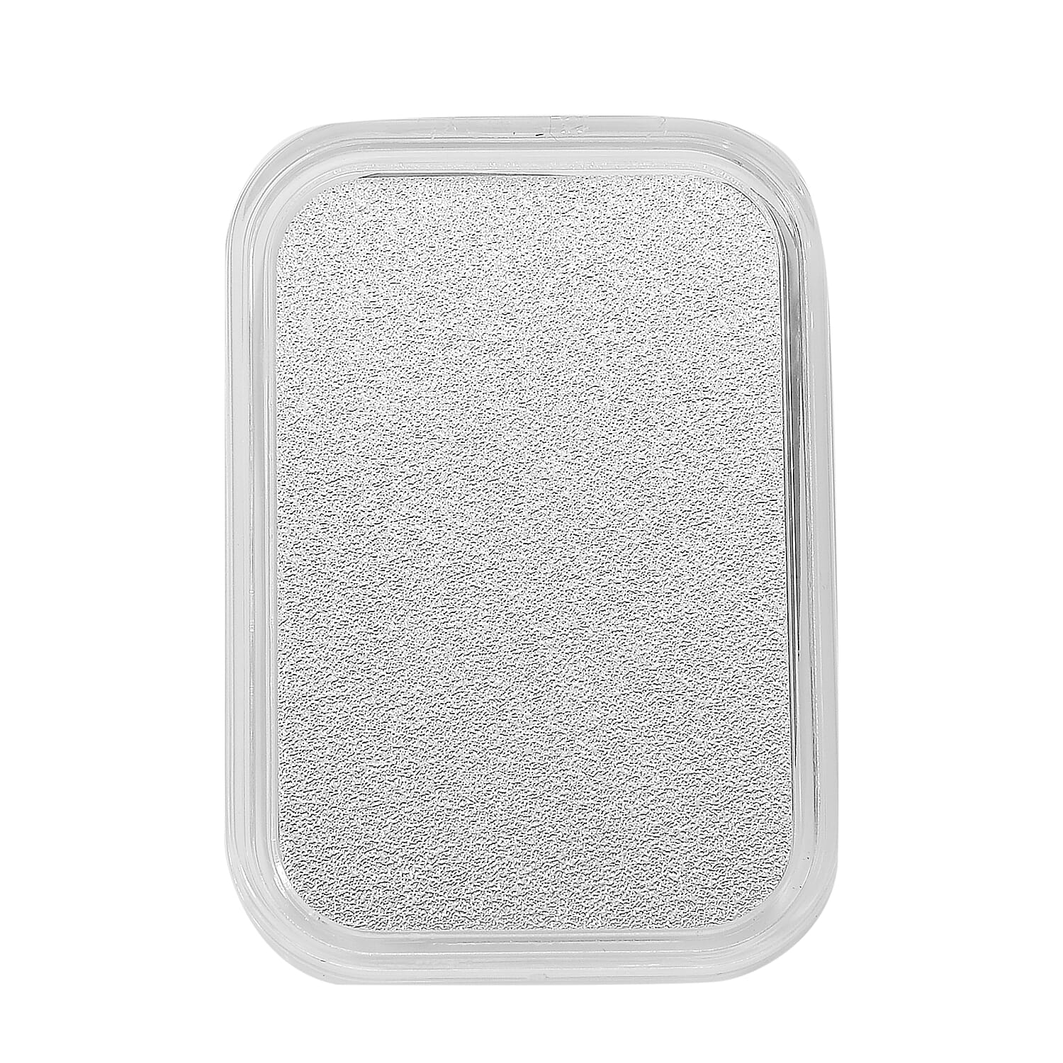 999 White Platinum Embossed Bible Cross Bar