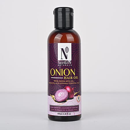 NutriGlow Naturals Onion Hair Oil - 100ml