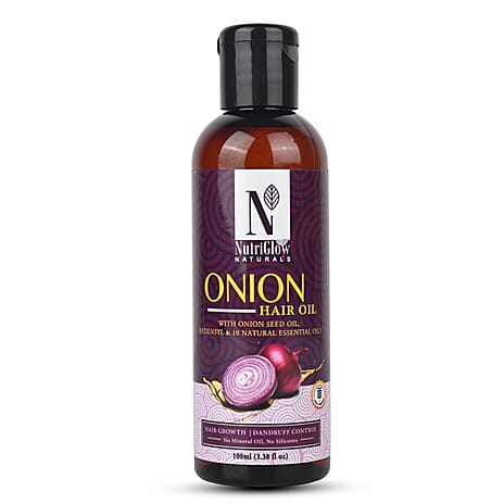 NutriGlow Naturals Onion Hair Oil - 100ml