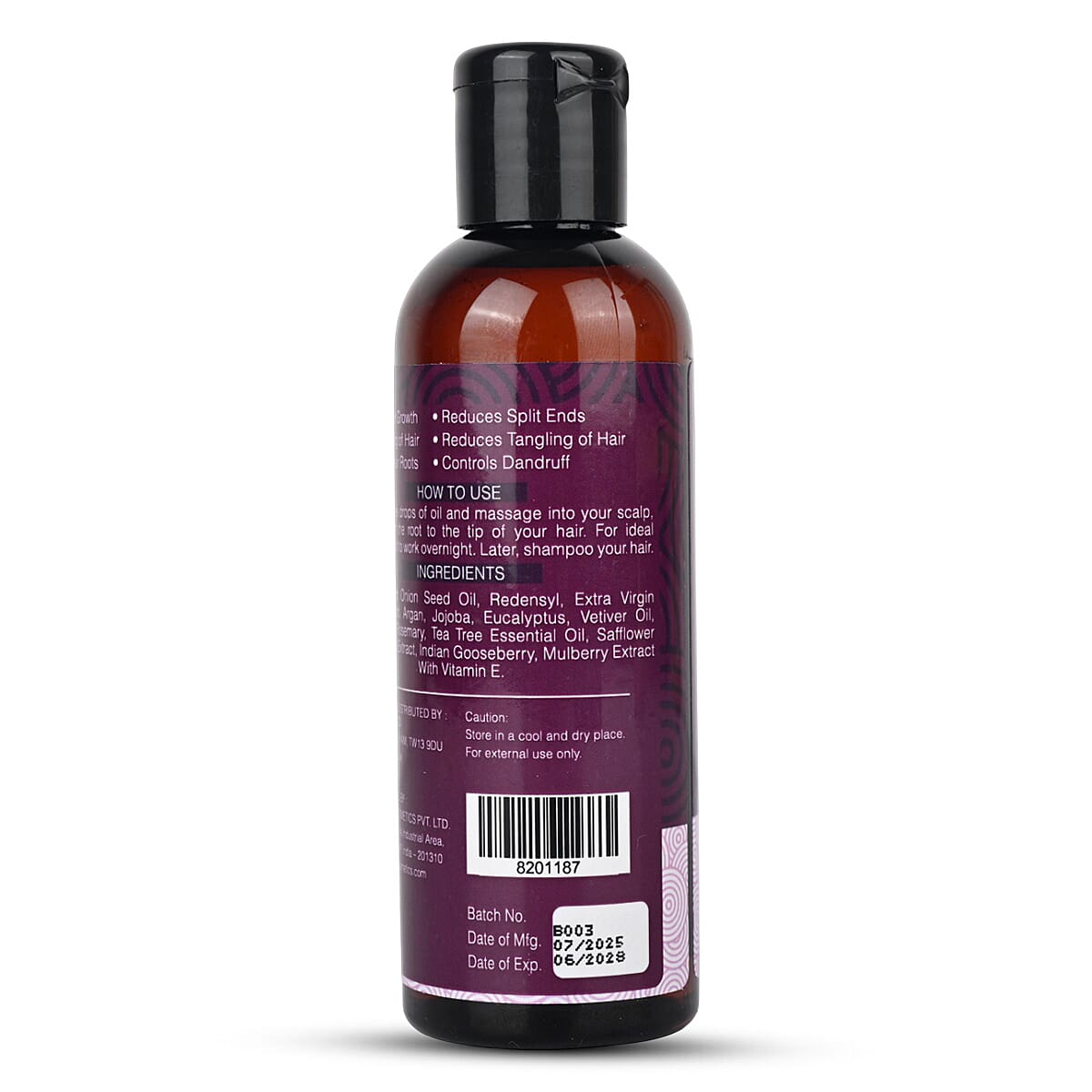 NutriGlow Naturals Onion Hair Oil - 100ml