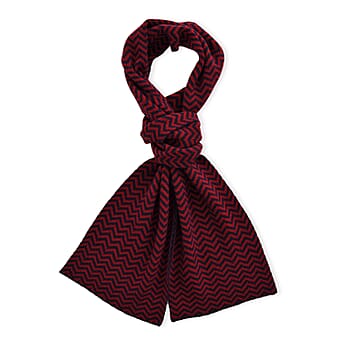 https://tjcuk.sirv.com/Products/82/0/8201213/Stylish-Knit-Scarf-Headband-Set-Red-Navy_8201213_2.jpg?w=342&h=342