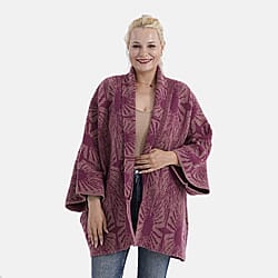 La Marey Oversized Cardigan (Size 10 to 22) - Black & White