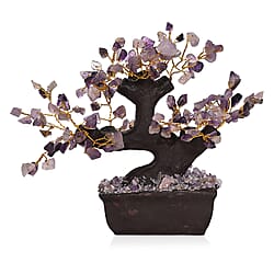 Bliss & Beyond 150 Seven Chakra Gemstone Bonsai Tree (12 inch)