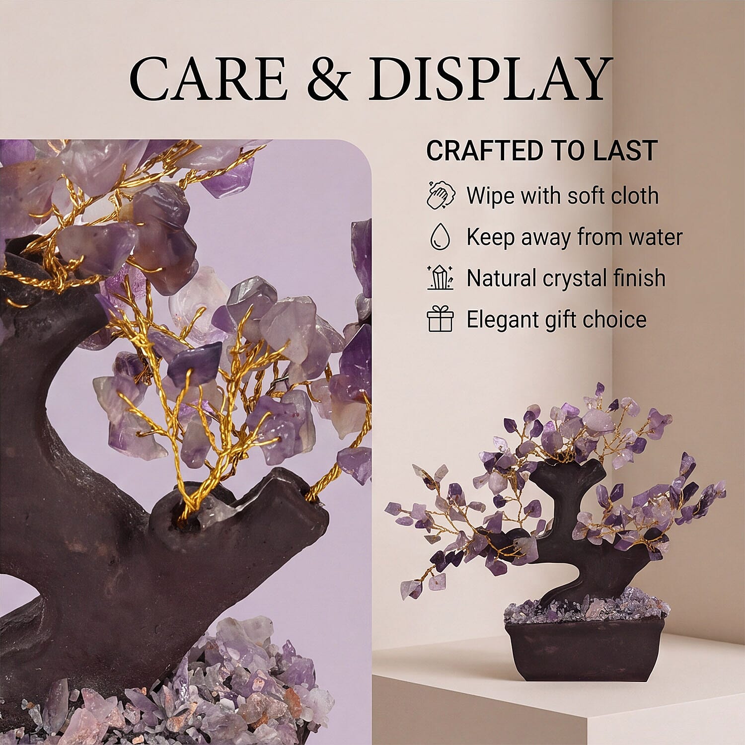 LIVMORE Decorative Tree (Size - One Size) - Purple