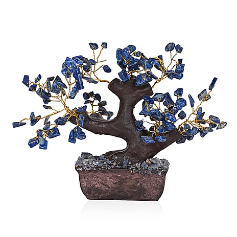 Bliss - Beyond 150 Lapis Lazuli Gemstone Bonsai Tree (12 inch) - Blue