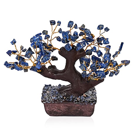 Bliss - Beyond 150 Lapis Lazuli Gemstone Bonsai Tree (12 inch) - Blue