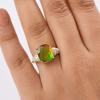 https://tjcuk.sirv.com/Products/82/0/8201405/D-joy-Ammolite-Moissanite-Main-Stone-With-Side-Stone-Ring-in-18K-YG-Ve_8201405_2.jpg?w=342&h=342
