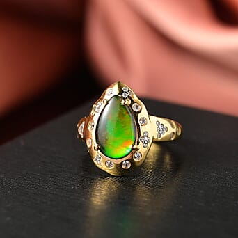 https://tjcuk.sirv.com/Products/82/0/8201743/Ammolite-White-Zircon-Solitaire-Ring-in-18K-YG-VermeilSterling-Silver-_8201743_1.jpg?w=342&h=342