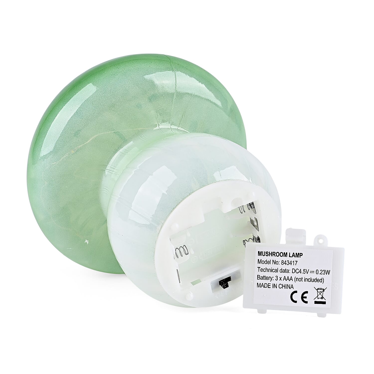 TREND OF THE YEAR - Livmore Glass Mushroom LED Lamp - Green