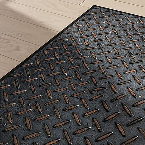 IW Special Polyamide Rug and Door Mat (Size 60x1 cm) - Silver