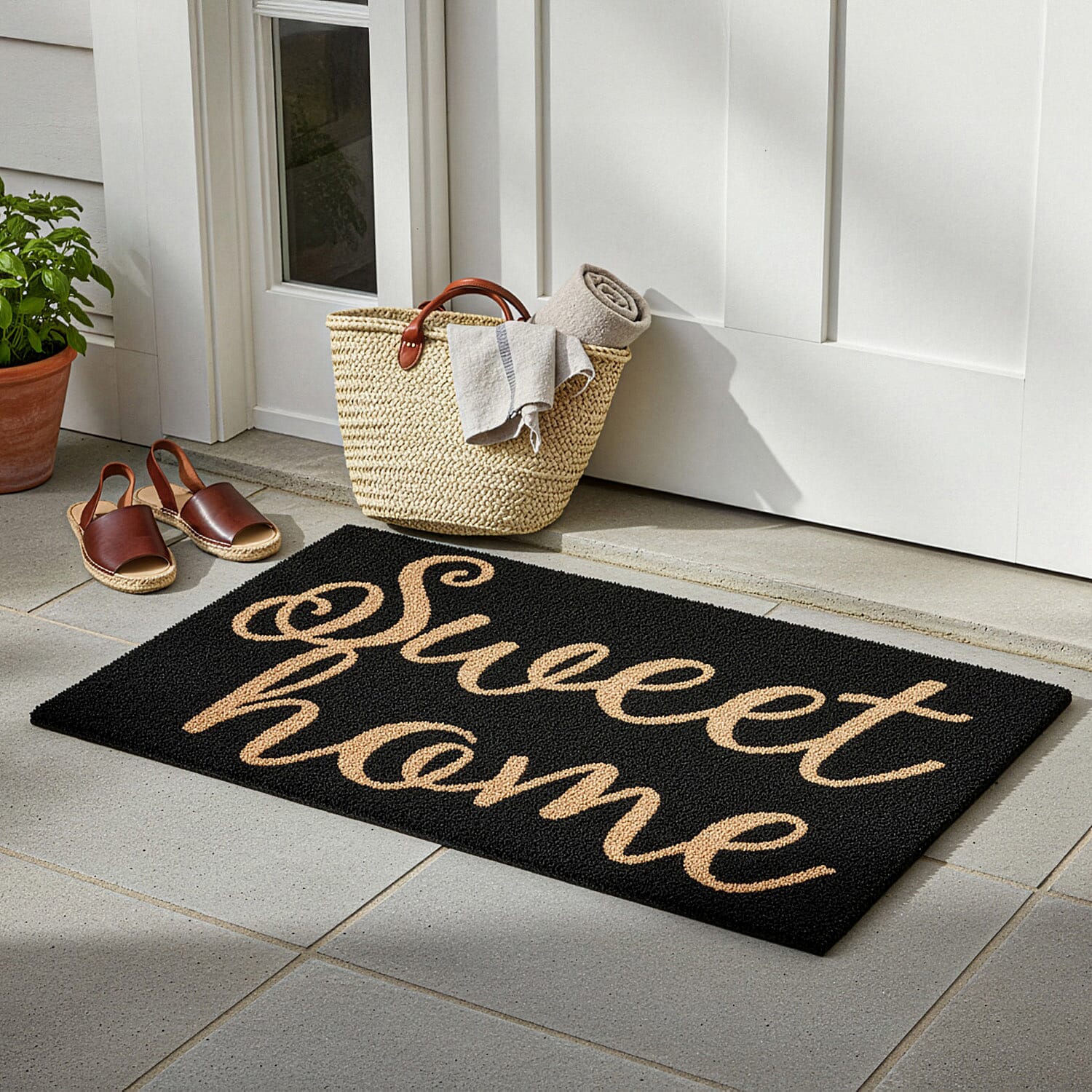 IW-Special-Vinyl-Rug-and-Door-Mat-Size-75x1-cm-Black