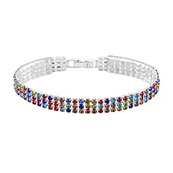 Austrian Crystal Bracelet (Size - 7.5)