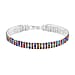 Austrian Multi Color Crystal Bracelet (Size - 7.5)