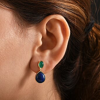 https://tjcuk.sirv.com/Products/82/0/8202492/Ever-True-Lapis-Lazuli-Green-Onyx-Stud-Push-Post-Earring-in-Yellow-Gol_8202492_2.jpg?w=342&h=342
