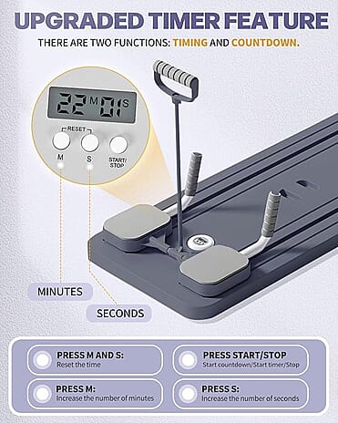 Multifunctional Exercise board - Black