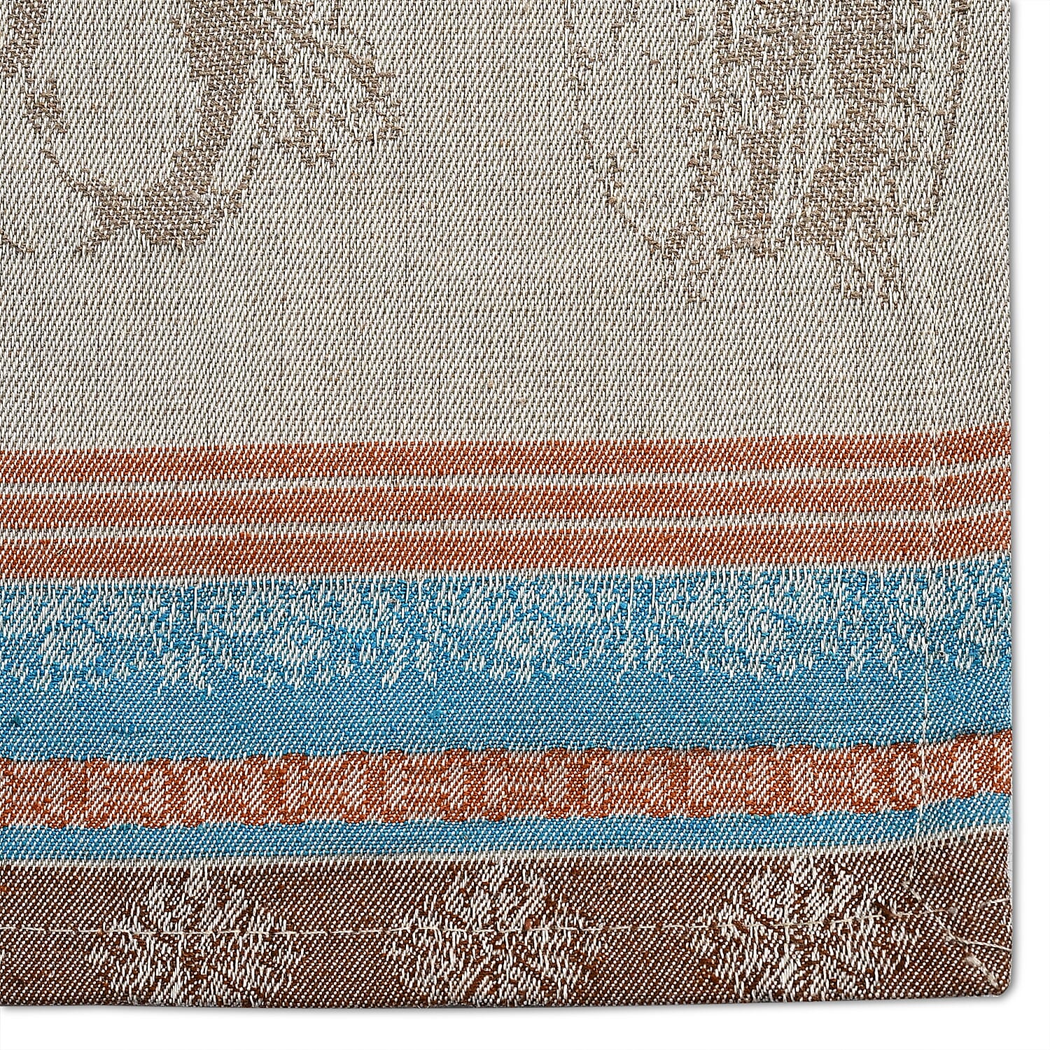 LIVMORE Set of 3 Jacquard Kitchen Towels (Size 70 x 50 cm)