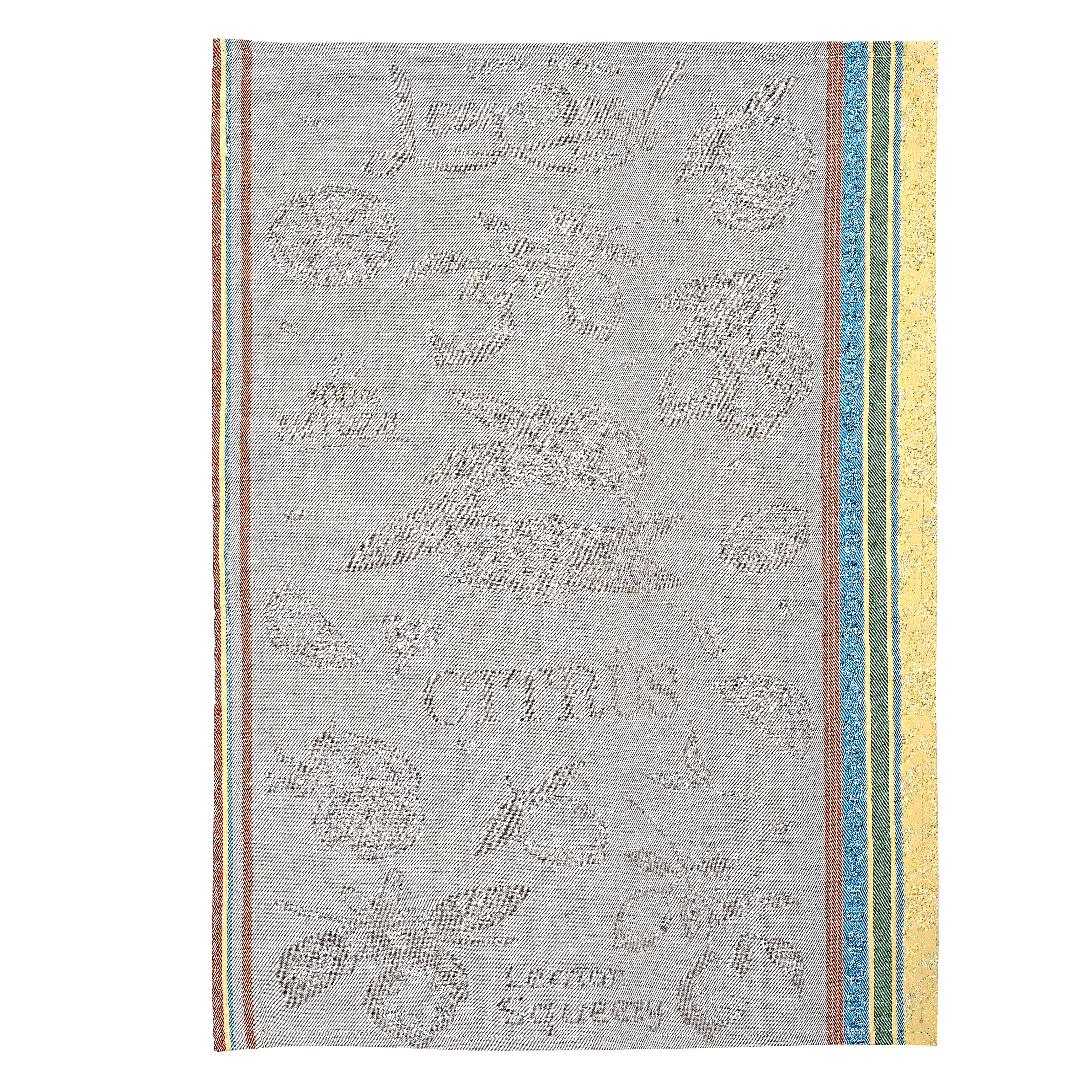 LIVMORE Set of 3 Jacquard Kitchen Towels (Size 70 x 50 cm) - Black