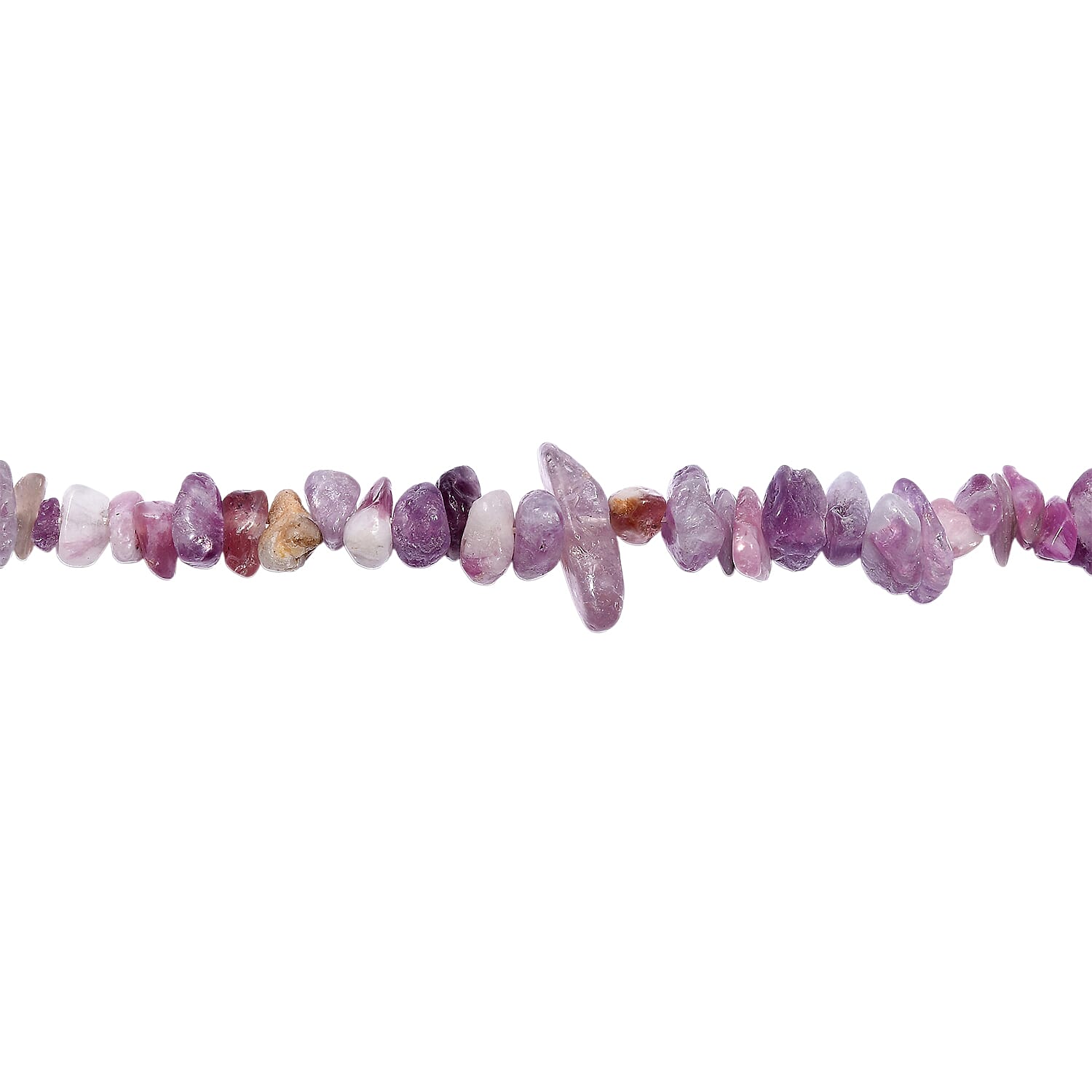 Purple Lepidolite Necklace (Size - 30) 245.00 Ct. Purple Lepidolite Necklace (Size - 30) 245.00 Ct.