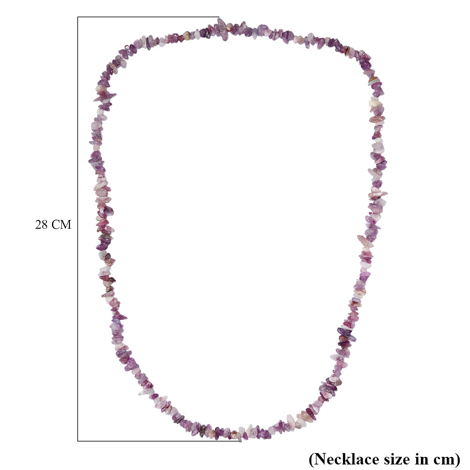 Purple Lepidolite Necklace (Size - 30) 245.00 Ct. Purple Lepidolite Necklace (Size - 30) 245.00 Ct.
