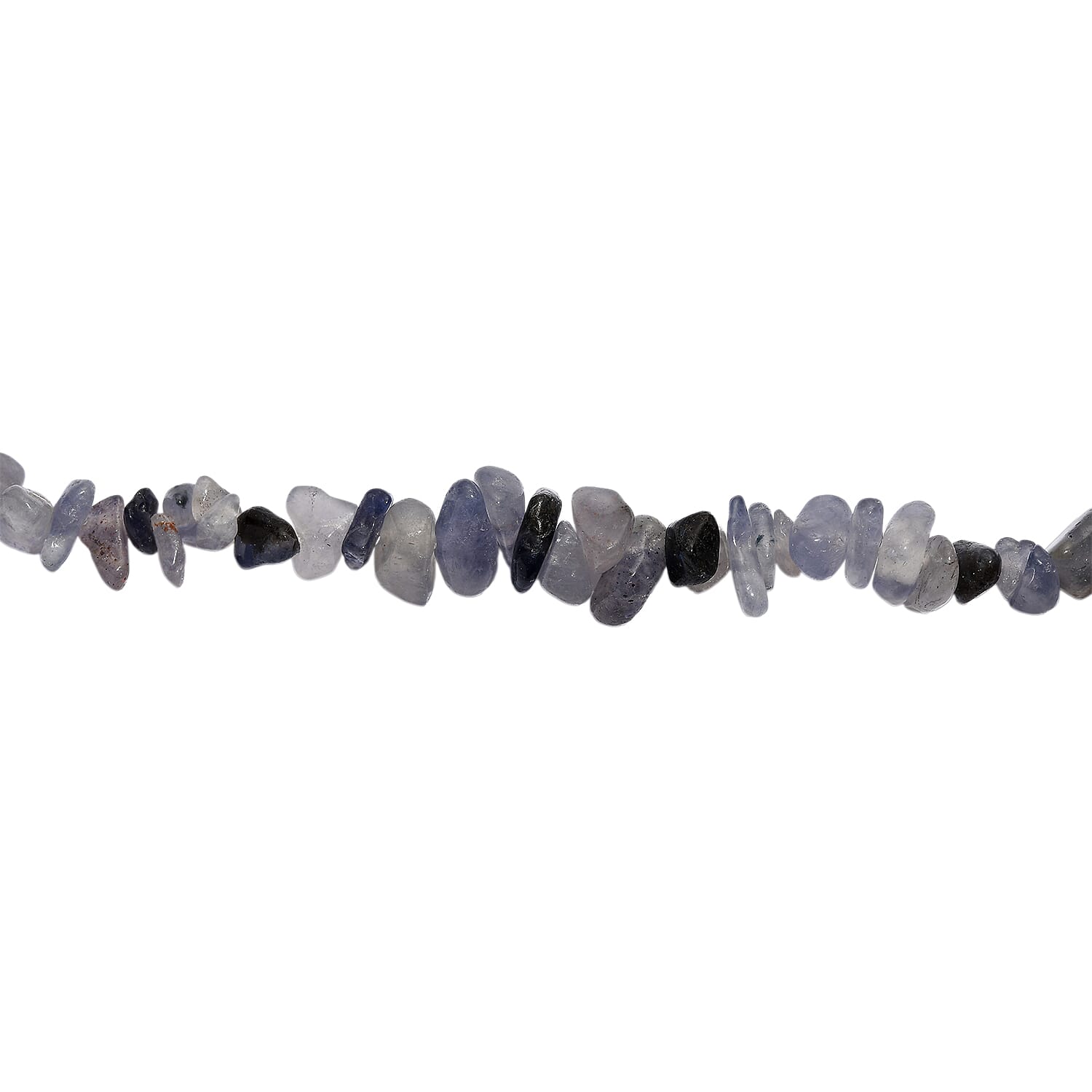 Blue Lace Agate Stone Necklace (Size - 30) 245.00 Ct. Blue Lace Agate Stone Necklace (Size - 30) 245.00 Ct.