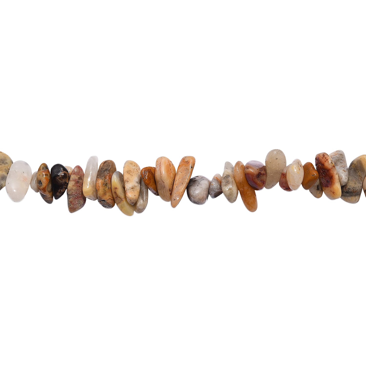 Lace Agate Necklace (Size - 30) 270.00 Ct. Lace Agate Necklace (Size - 30) 270.00 Ct.