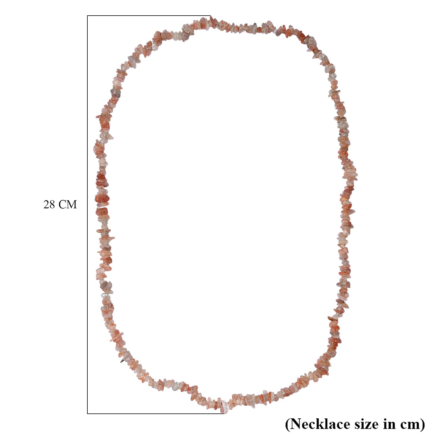 Sunstone Necklace (Size - 30) 240.00 Ct.