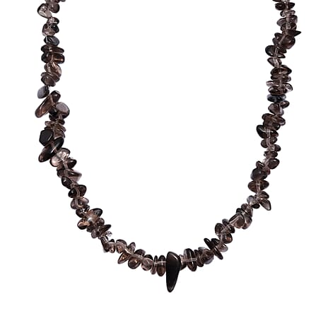 Smoky Quartz Necklace (Size - 30) 270.00 Ct.