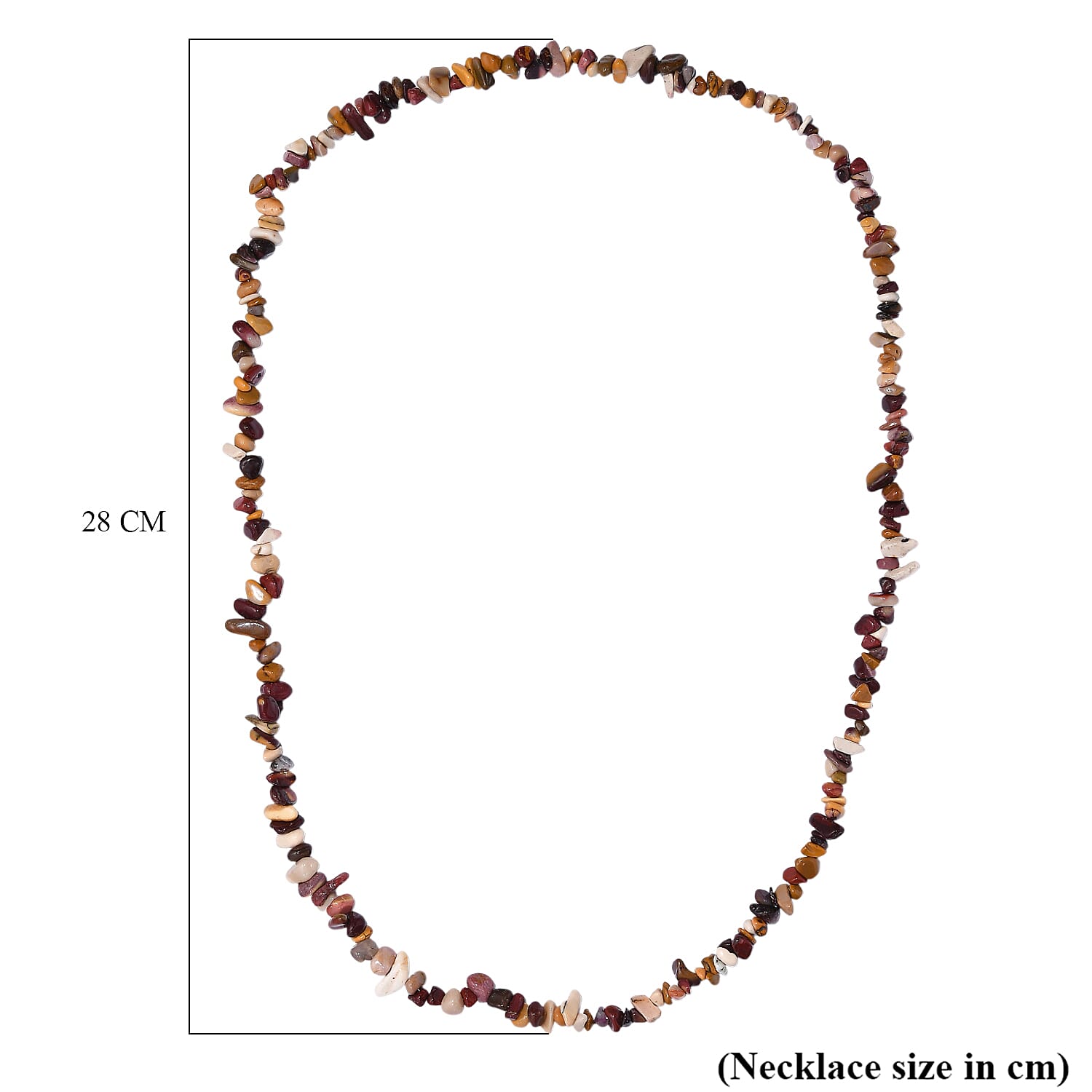 Mookite Stone Necklace (Size - 30) 260.00 Ct. Mookite Stone Necklace (Size - 30) 260.00 Ct.