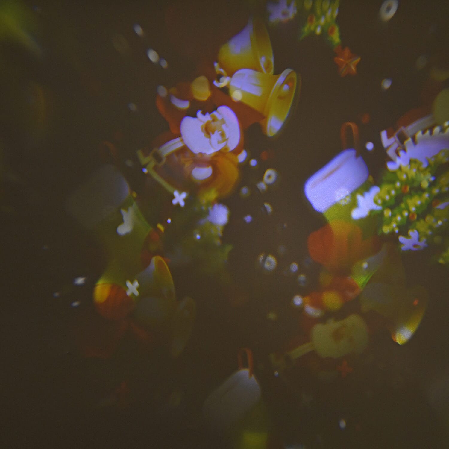 Rotating Star Christmas Tree Topper with Lighting - USB Type-C Powered - Golden