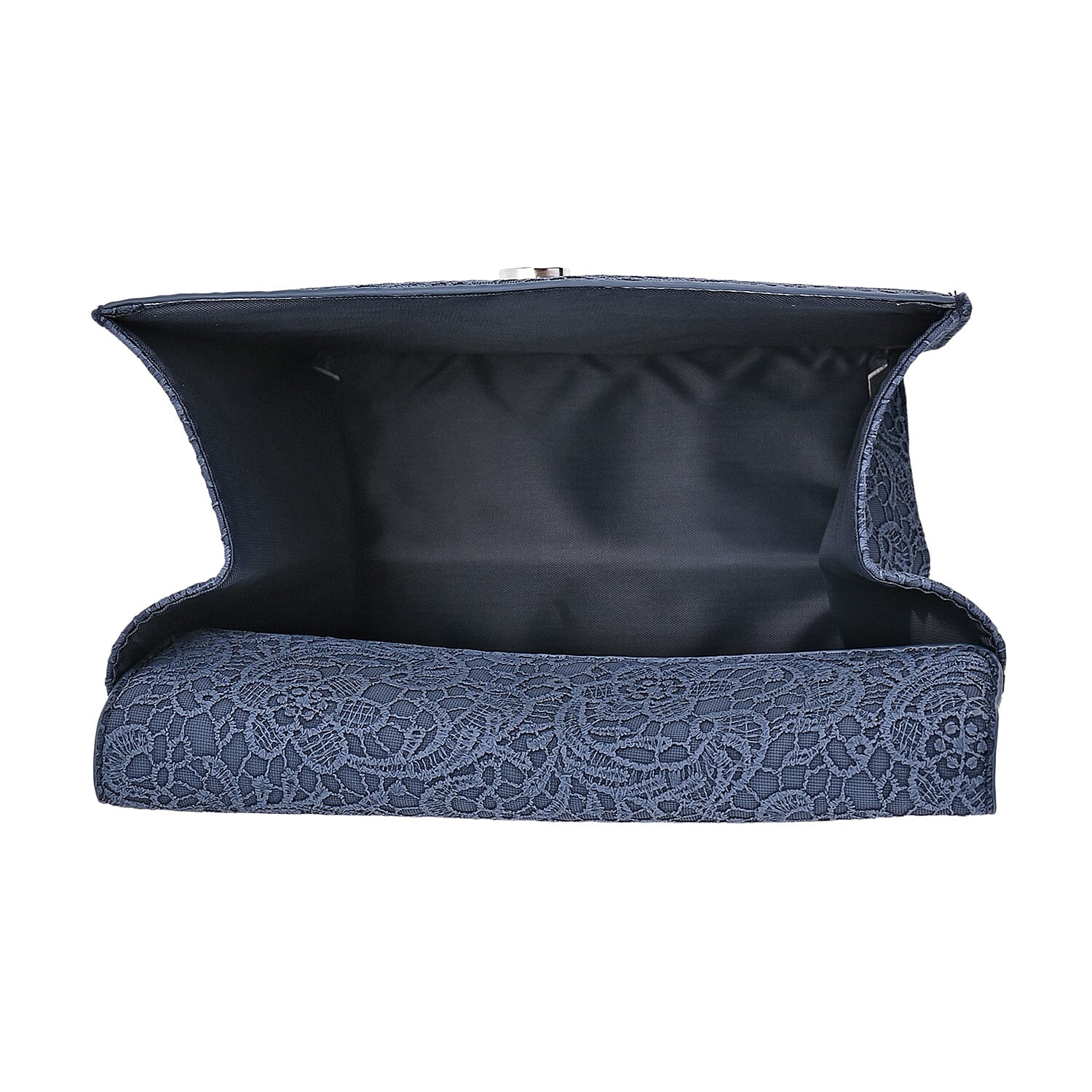 LIVMORE Portable LED Makeup Mirror with Storage - Blue