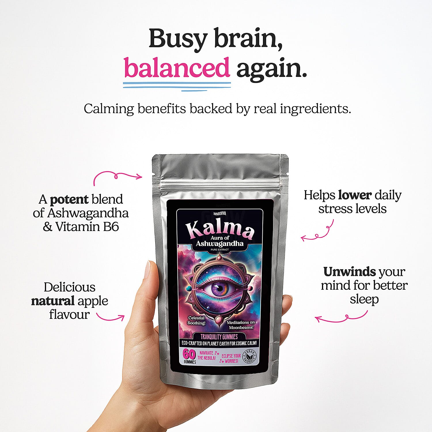 Innooova Kalma Full Pack 60 Gummies