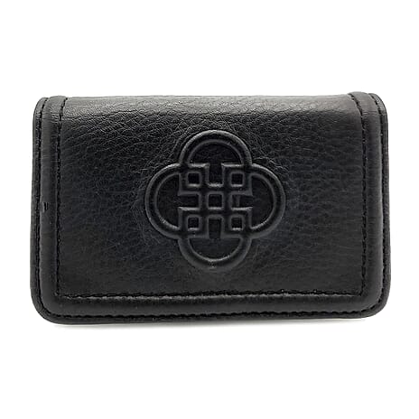 SADDLER Genuine Leather Card Case - Black