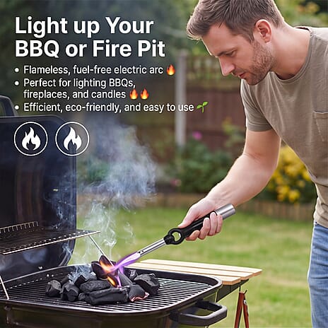 2-in-1 Bottle Opener - Electronic Lighter with Display - Silver