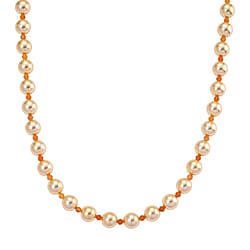 Multi Color Shell Pearl & Multi Gemstones Necklace (Size 20 - 2 Ext) 349.00 Ct.
