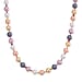 Sleeping Beauty Color Shell Pearl & Red Agate Necklace (Size 20 - 2 Ext) 349.00 Ct.