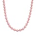 Sleeping Beauty Color Shell Pearl & Red Agate Necklace (Size 20 - 2 Ext) 349.00 Ct.