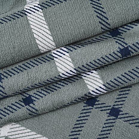 Hush Haven Ultra Soft Designer Inpired  Double Layer SHERPA Blanket (150 x 200 cm) -Green