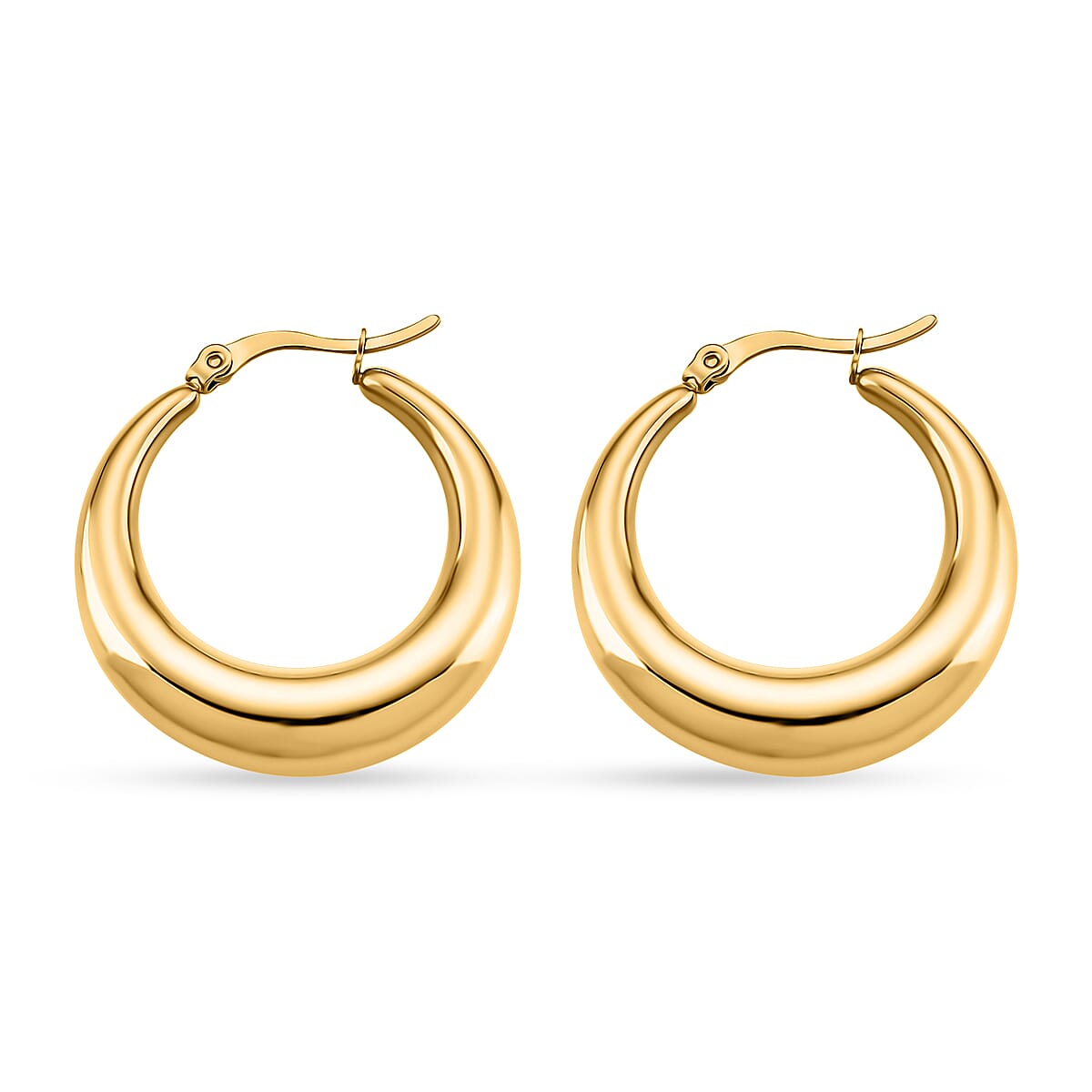 Designer Inspired - Hoop Earring with Clasp