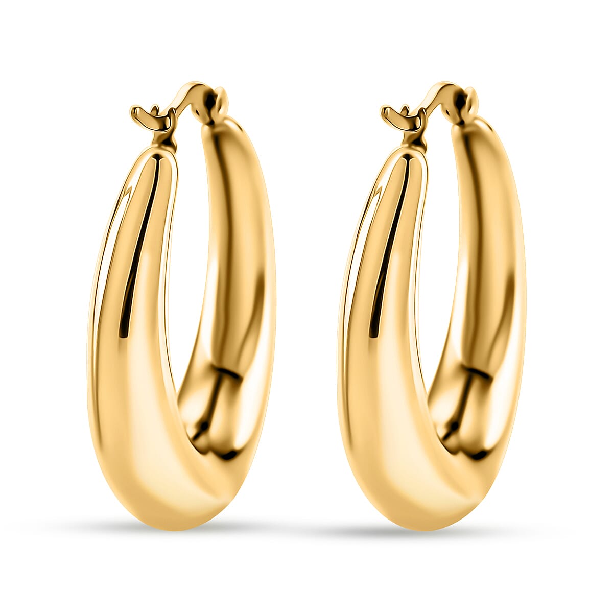 Designer Inspired - Hoop Earring with Clasp