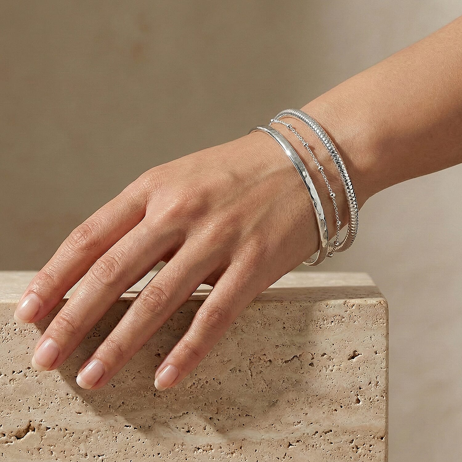 Designer-Inspired Naga Bangle (Size 8)