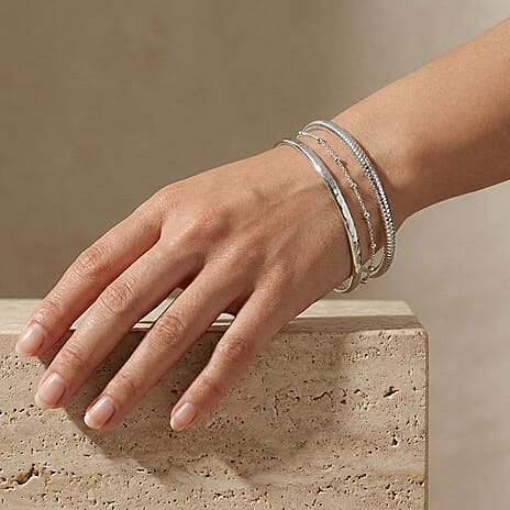 Designer-Inspired Naga Bangle (Size 8)